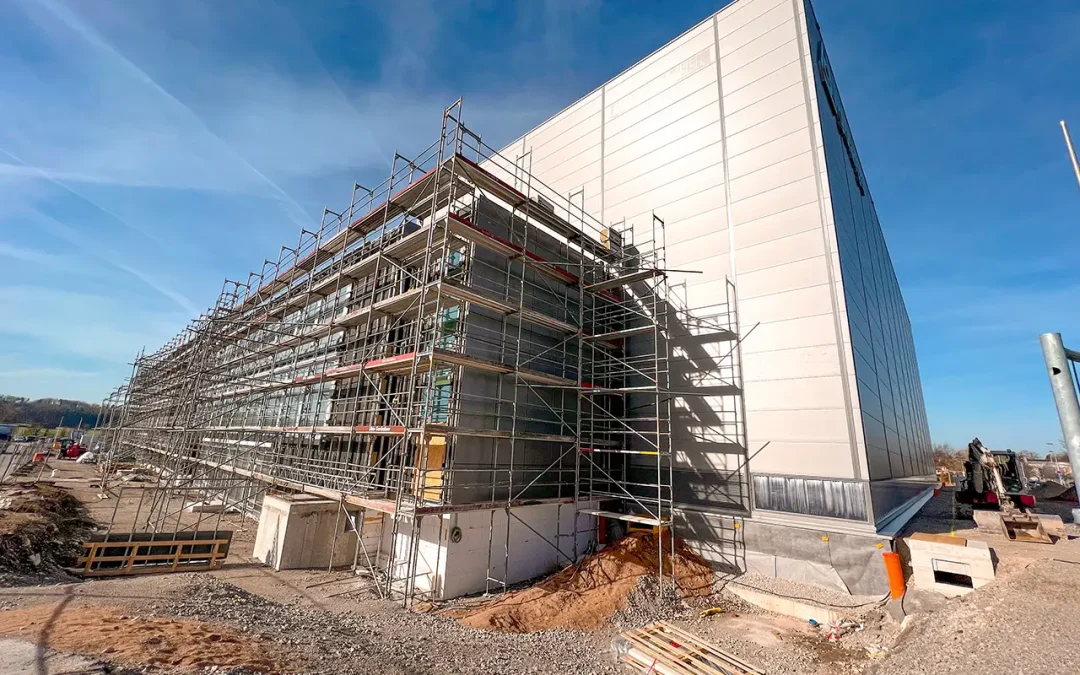 Logistikzentrum mit Verwaltung in Crailsheim